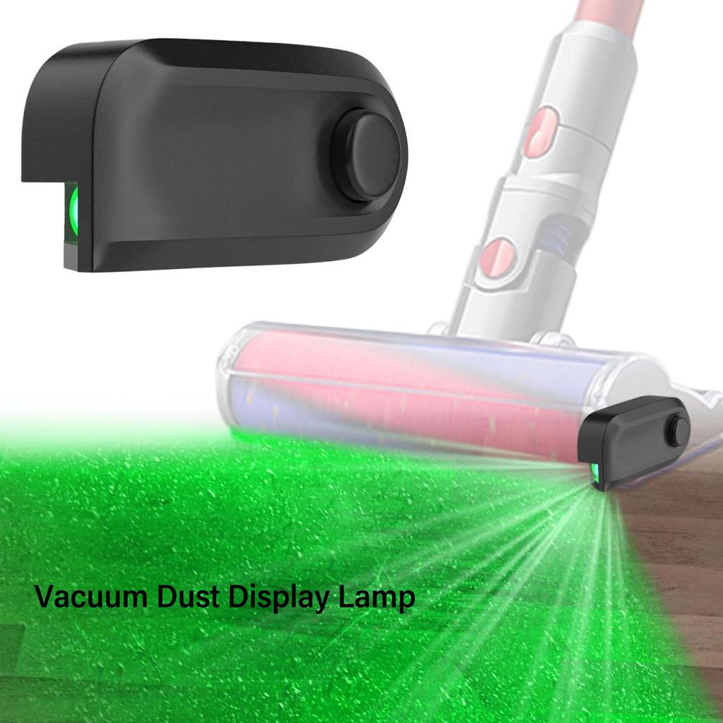 Vacuum Cleaner Dust Display LED Lamp, Reveal Microscopic Dust & Illuminate Invisible Pet Hair Cat Dog Fur, USB Charging