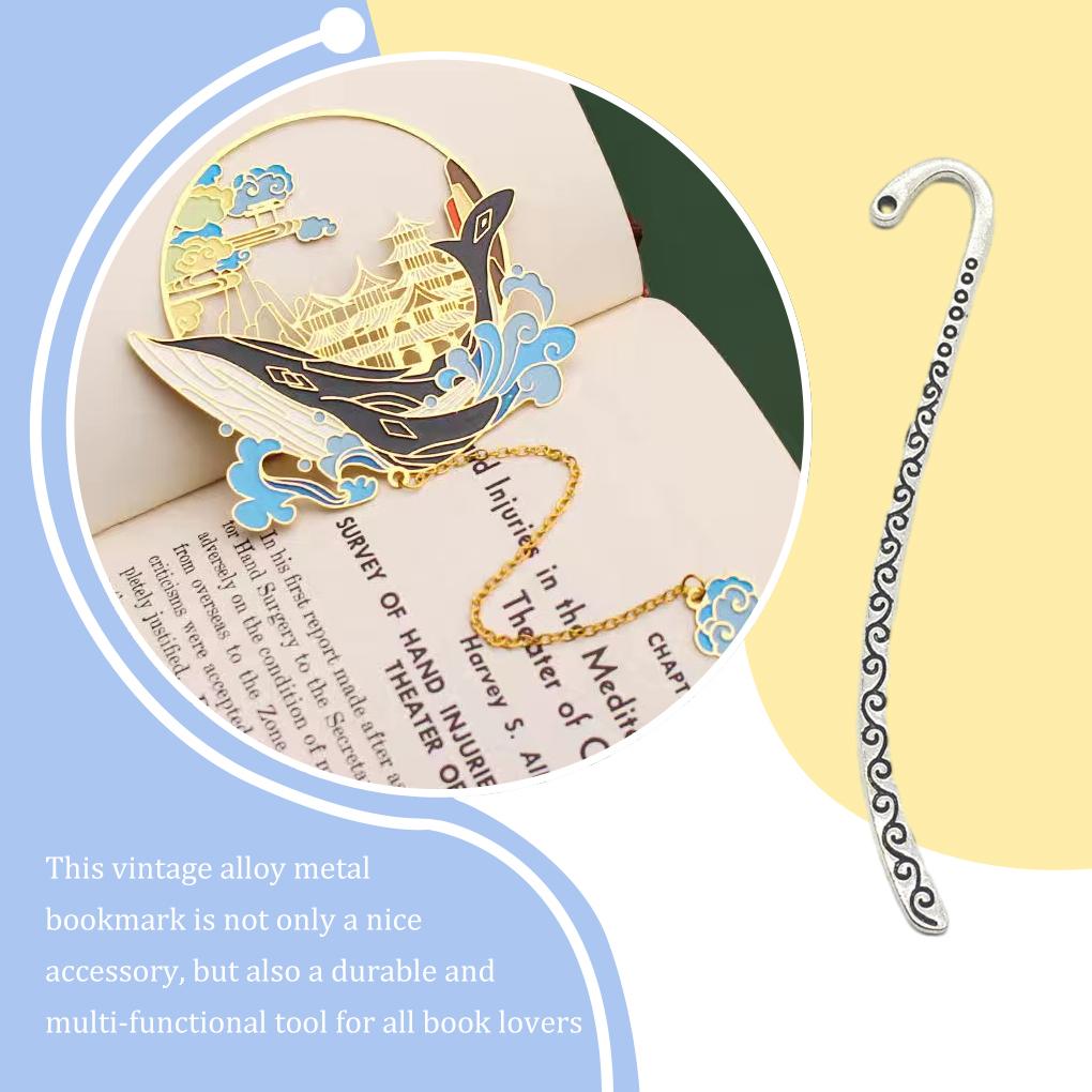20pcs/Set Multi-Functional Vintage Alloy Metal Pendant for Stylish and Practical Bookmarks Durable Bookmarks Vintage