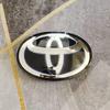3D Car Logo Front Grill Hood Hybrid Blue Emblem for Toyota Corolla Camry RAV4 Hilux CHR Highlander Yaris Vios Alphard Prius Reiz