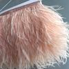 6M 13-18cm  Multicolor Real Ostrich feather Trims Ribbon White Ostrich for Dress Clothing Decoration Sewing feathers Crafts