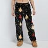 Pajama Pants Sleepwear Casual Drawstring Elastic Waist Pants Comfy Straight Yoga Loose Trousers