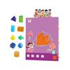 Educational Geometry Workbook Hands on Geometric Shape Activity Book With Folding Geometric Model For Kid Preschooler