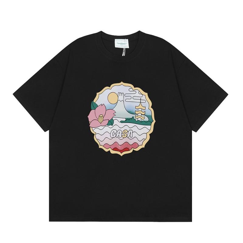 Streetwear Graphic T-Shirt Men Women Loose Fit Short Sleeve Cotton Tee