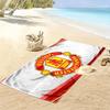 Toalla de Playa Estampada del Man Utd, Toalla Grande Suave de Secado Rápido para Playa, Camping, Natación