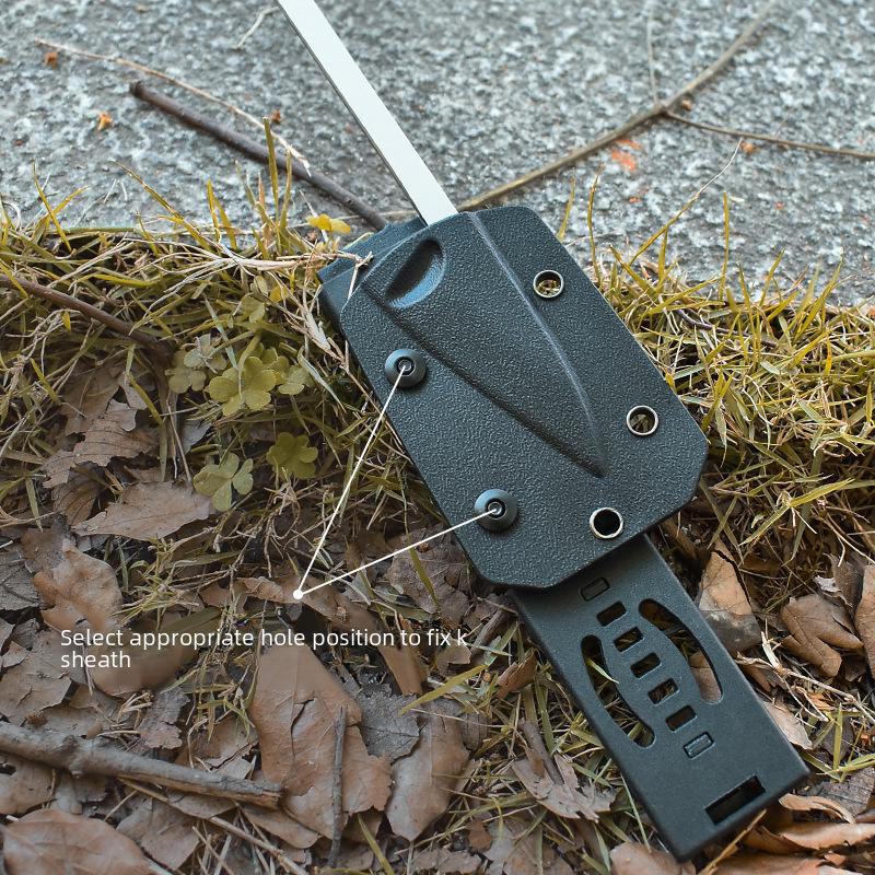 Outdoor Multi-Function Tactical Knife Sheath with Waist and Backpack Clip
