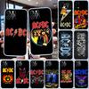A-acdc Transparent Phone Case for Motorola Moto E13 E15 E20 E22 E22I E22S E30 E32 E40 E7 E7I G Plus Power Play Stylus G22 G14