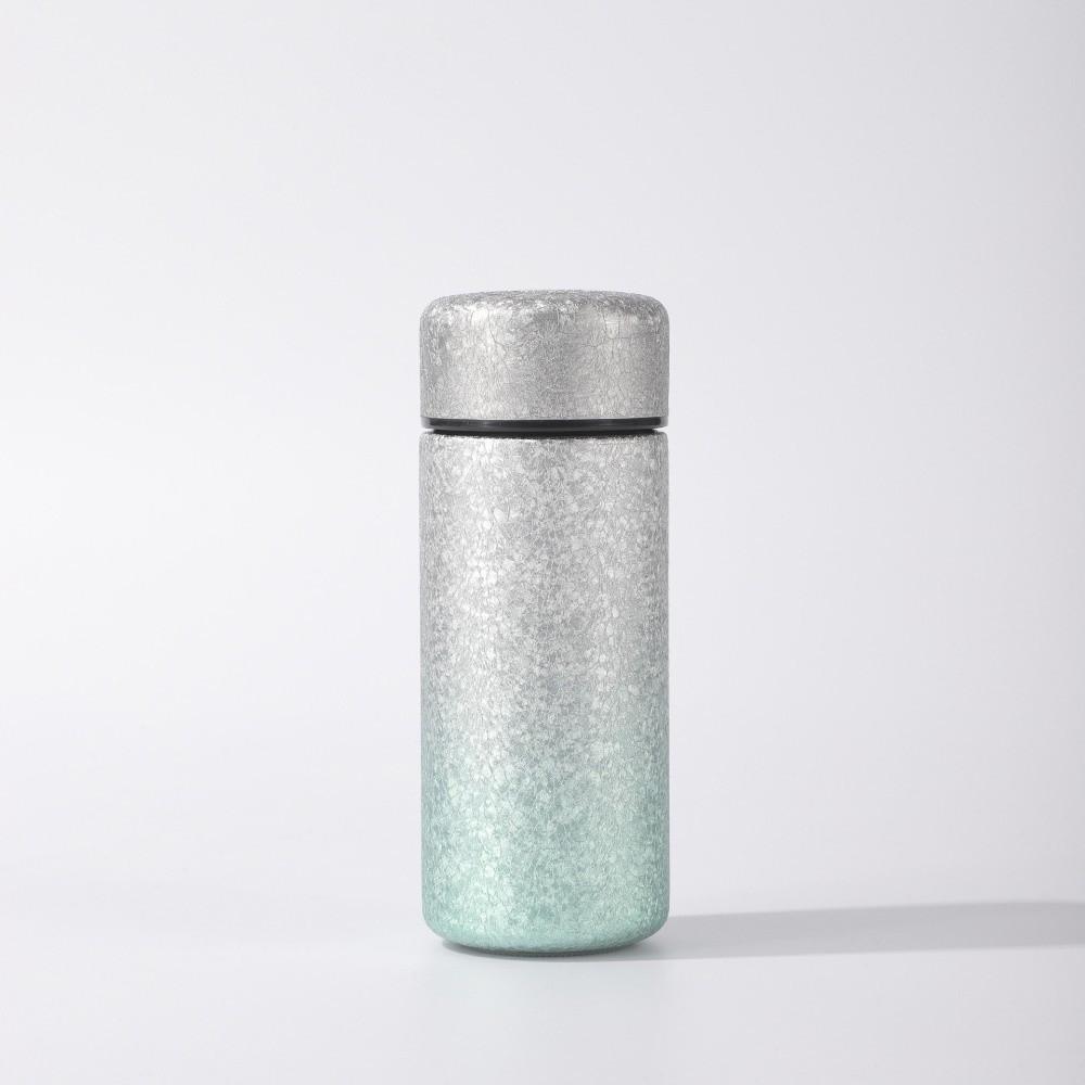 Durable 160ML Gradient Vacuum Cup 316 Stainless Steel Miniature Thermal Water Bottle Portable Thermos Cup Student Use