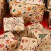 10 rolls of Christmas wrapping paper, suitable for factory use, ideal for packaging New Year gifts, birthday gifts, gift boxes