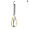 Stainless Steel Balloon Wire Silicone Whisk Manual Egg Beater Mixer Kitchen Baking Utensil Milk Cream Butter Whisk Mixer