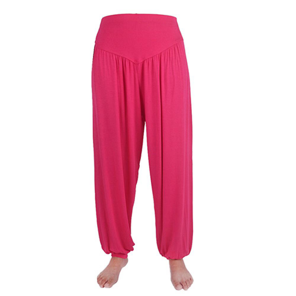 Fitness Comfortable Generous Loose Yoga Pants Tai Chi Pants Closed Dance Pants Bloomers