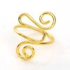 Adjustable Knitting Crochet Loop Ring Knitting Accessories Braided Knitting Ring Yarn Guide Finger Holder for Mother