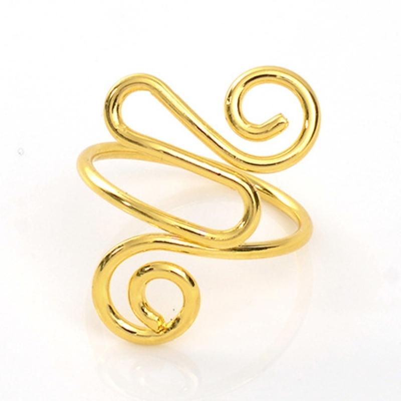 Adjustable Knitting Crochet Loop Ring Knitting Accessories Braided Knitting Ring Yarn Guide Finger Holder for Mother
