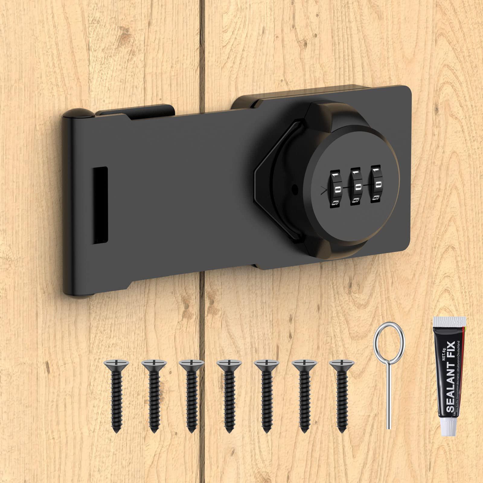 

4,5 дюйма 3-значные бытовые кодовые замки для шкафа безопасности без ключа для ящика, кодовый замок для двери шкафа, домашняя фурнитура, цинковый сплав