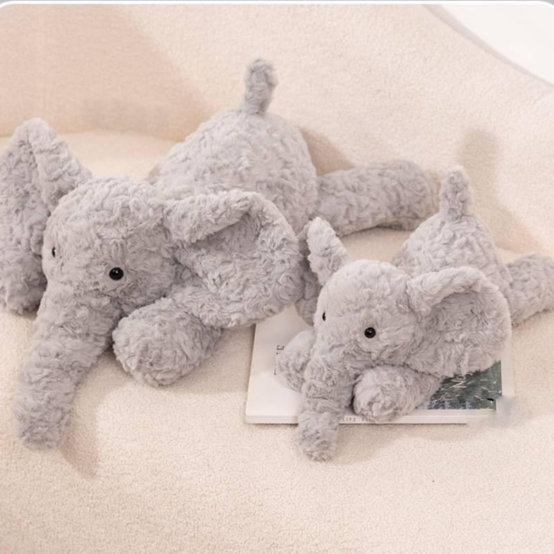 Soft Plush Cartoon Cute Elephant Stuffed Animal Toy For Kids Ideal Gift For Girls