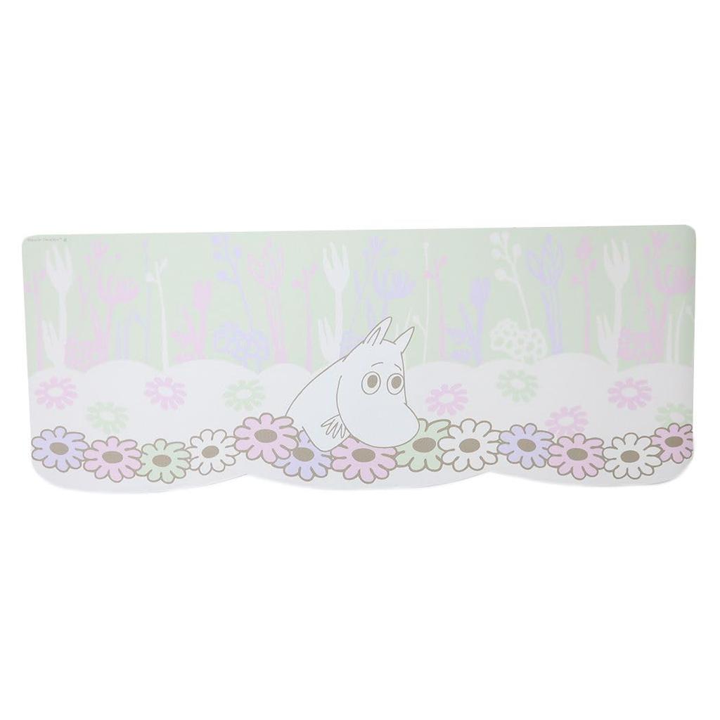 Marushin Kitchen Mat, Moomin Green Forest Design, No Washing Required, Memory Foam Cushion, 1445025600