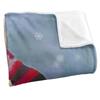 JQ Licensing Silky Bear Hug Christmas Supersoft Blanket
