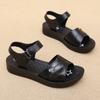 Fashion 2025 New Women's Summer Comfortable Wear-resistant Soft Sole Sandals Lightweight Non Slip Middle-aged and Elderly Mother Sandals