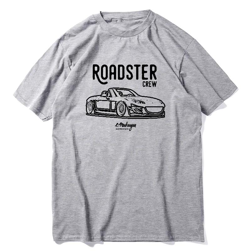 T-Shirt Damen T-Shirt Tees Top Neu Herren T-Shirt Roadster Crew. MX5 Miata (NC) Unisex