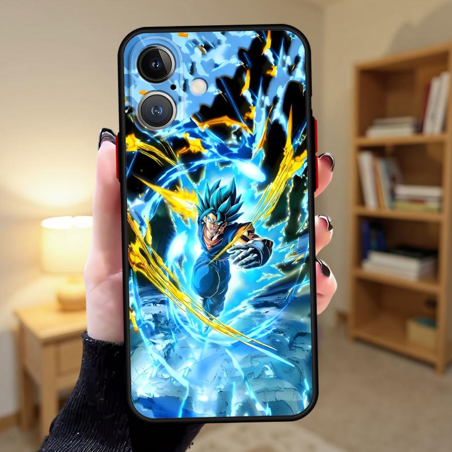 Hülle für iPhone 17 Air 14 XS 15 Plus 13 Mini 17 16 Pro Max 11 16e 12 Rückseite Handyhülle Dragon Ball Goku Talent