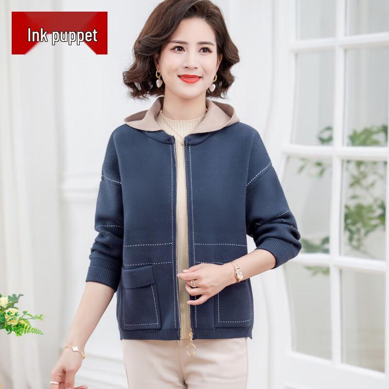 

Mo ou Women s Autumn Hooded Knit Cardigan 2XL