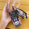 New Fashion Labubu Mouth Red Envelope Trendy Personalized Cylinder Storage Bag Pendant Cute Cartoon Jewelry Bag KTY