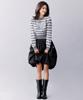 Nigaennikol Butterfly Volume Balloon Skirt_Black