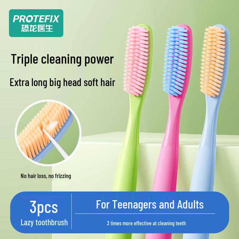 PROTEFIX Adult & Teen Soft Bristle Toothbrushes