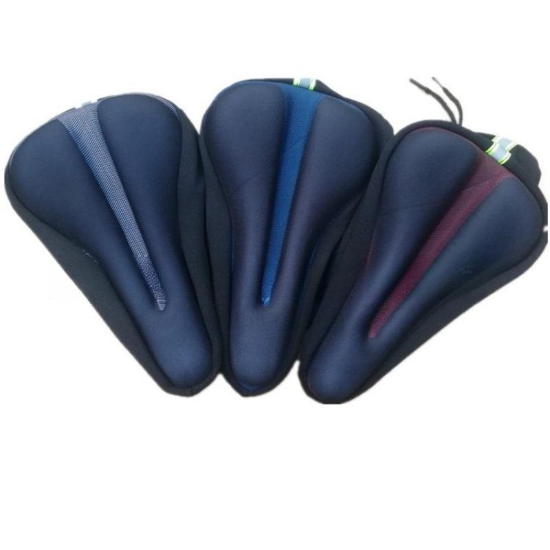 New Thick Silicone Seat Cover for Mountain Bike Riding Silicone Seat Cushion Cover for Bicycles Soft Outdoor Accessories Saddle