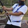 Accessori Cintura Vita Imbracatura Spalle Gimbal Porta Canne Offshore Set da Pesca
