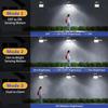 3 Mode Solar Wall Lamp Split Design Energy Saving Motion Sensor Light Waterproof with Remote Outdoor Wall Lights Outside