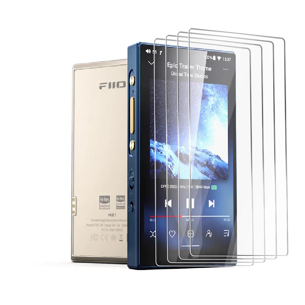 for Fiio M21 9H Hardness Scratch-Proof Premium Protective Film Tempered Glass Screen Protector
