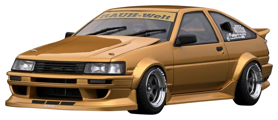 

ignition model RWB AE86 Gold finished product TK.Company 1/18