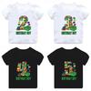 Master Builder Blocks Bauen Zahl Bogen Aufdruck Jungen Kleidung 1 2 3 4 5 6 7 8 9 Jahre Geburtstag Kinder T-Shirt Baby Mädchen T-Shirts