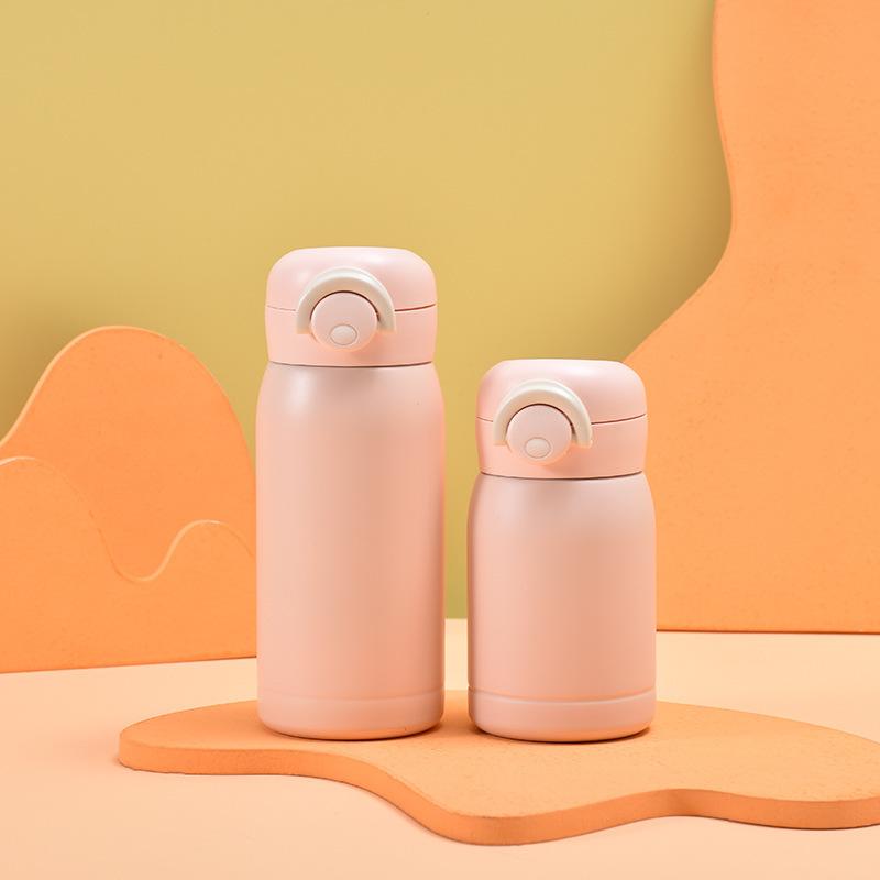 200ML/350ML Edelstahl Taschenbecher Reise Thermobecher für Kaffee Mini Thermosbecher Vakuumflasche Isolierbecher Sport Wasserflasche