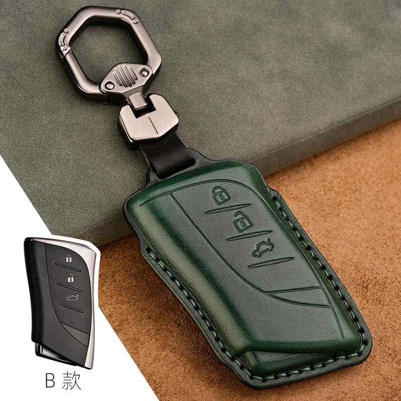 S Genuine Leather Car Remote Key Fob Cover Key Case For Lexus Es300H Es350 Es200 Es260 Ls350 Ls500H Fob Key