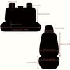 All-Season Universal Car Seat Cushion, Full-Coverage Car Seat Cover, Wear-Resistant Faux Leather Car Seat Cover, 5-Seater Car Cushion