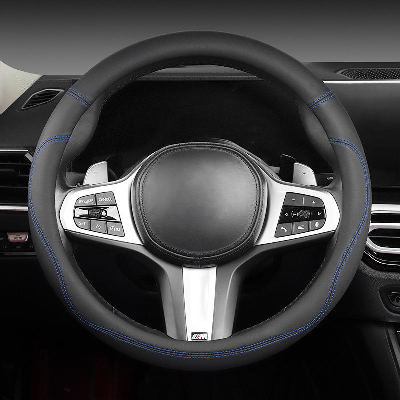 Luxury All-Season Car Steering Wheel Cover