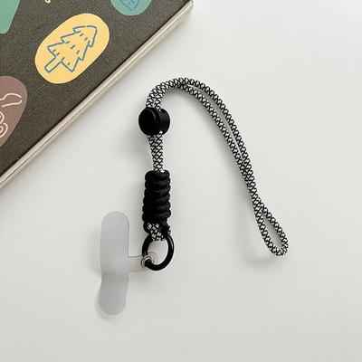 Chaîne de téléphone portable pour clés avec dragonne et cordon de couleur pour étui de téléphone