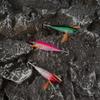 5pcs UV Tinsel Squid Jig Lure 5Pcs Per Set Saltwater Squid Lure Sharp Eging Bait  Saltwater Fishing