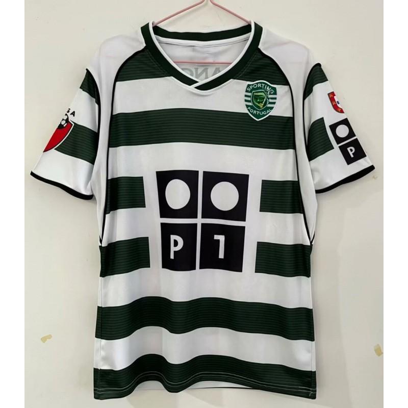 Portugal Retro Jersey Sporting CP 7 C Ronaldo National Club Commemorative Football Shirt