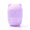 2 Pieces Cat Silicone Makeup Sponge, Cat Shaped Sponge Holder, Washable And Reusable, Suitable