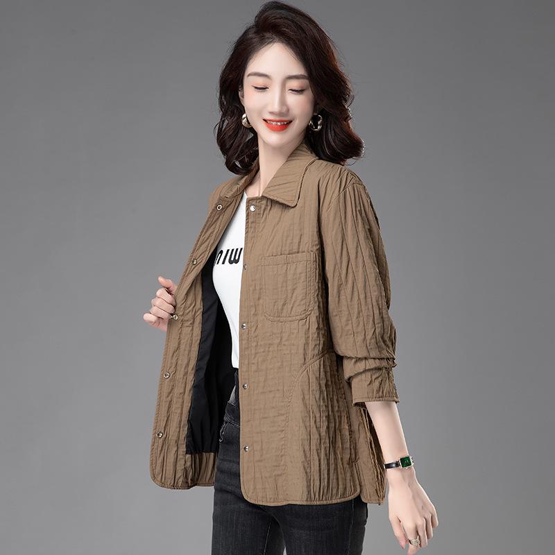 Thick Quilted Shirt Jacket