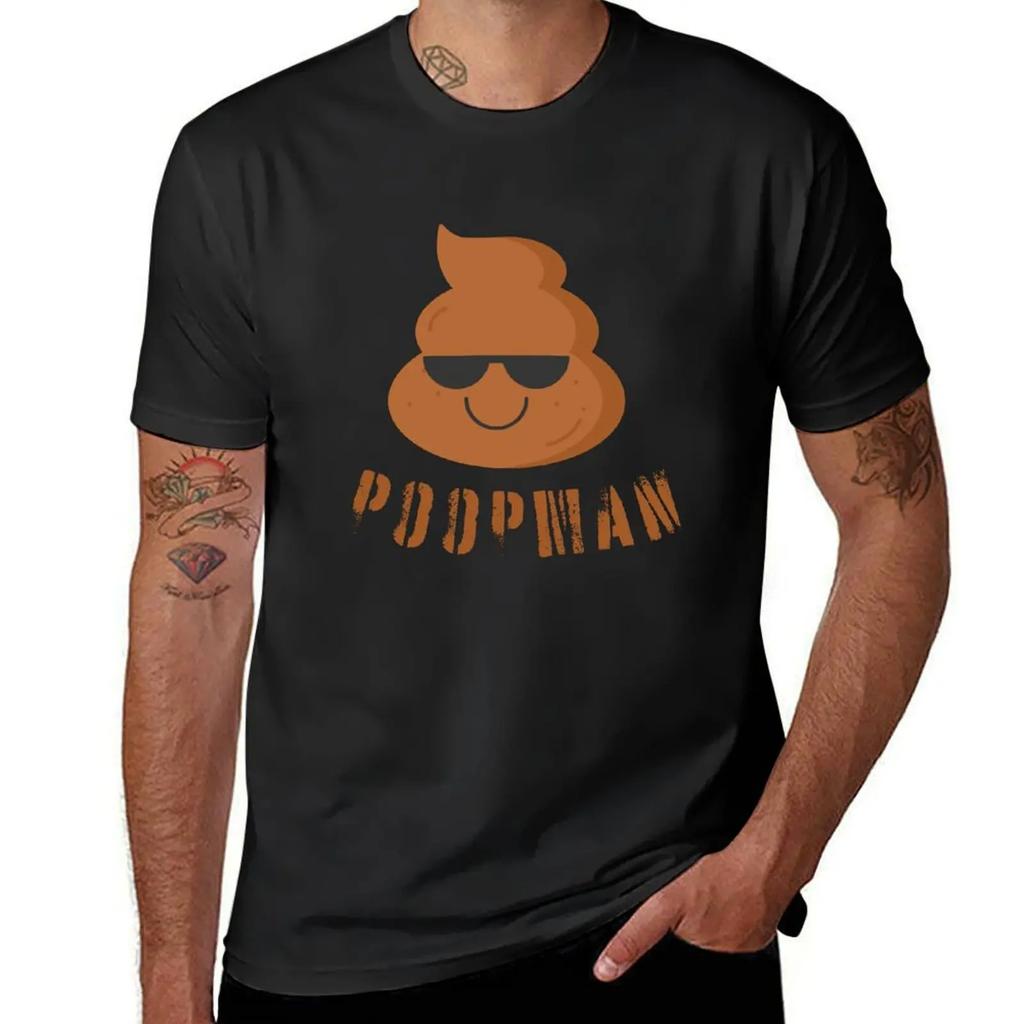 poopman funniest TShirt cute clothes oversizeds boys animal print mens graphic tshirts funny