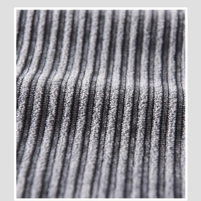 Autumn and Winter Shirts for Men Japanese Style Men Clothing Solid Color Long Sleeve Corduroy Shirt Daily Casual Top Simple