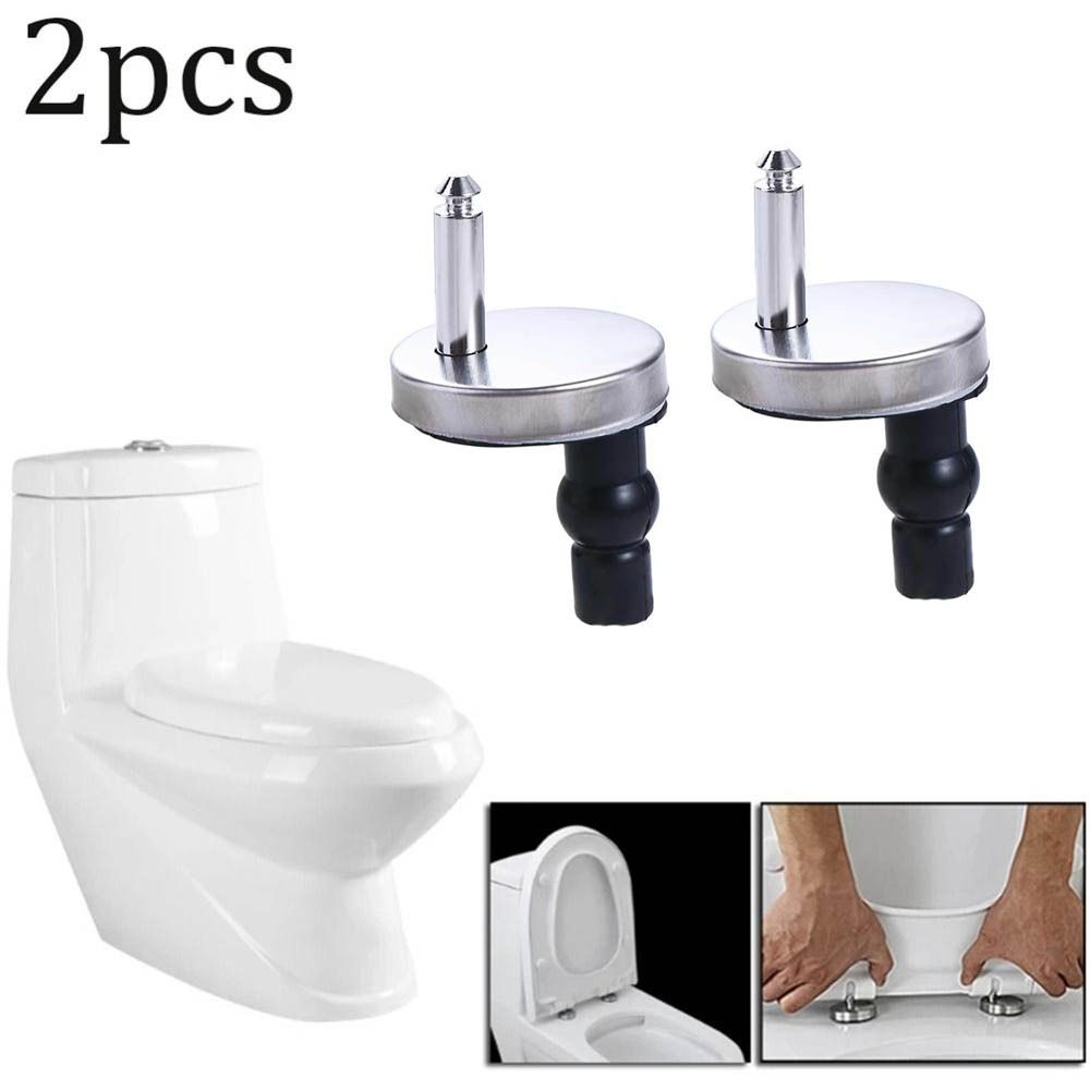 Release Quick Toilet Seats Top Fix Hinge Soft Toilet Kit Heavy Duty Hinge for 2pcs Toilet Seats