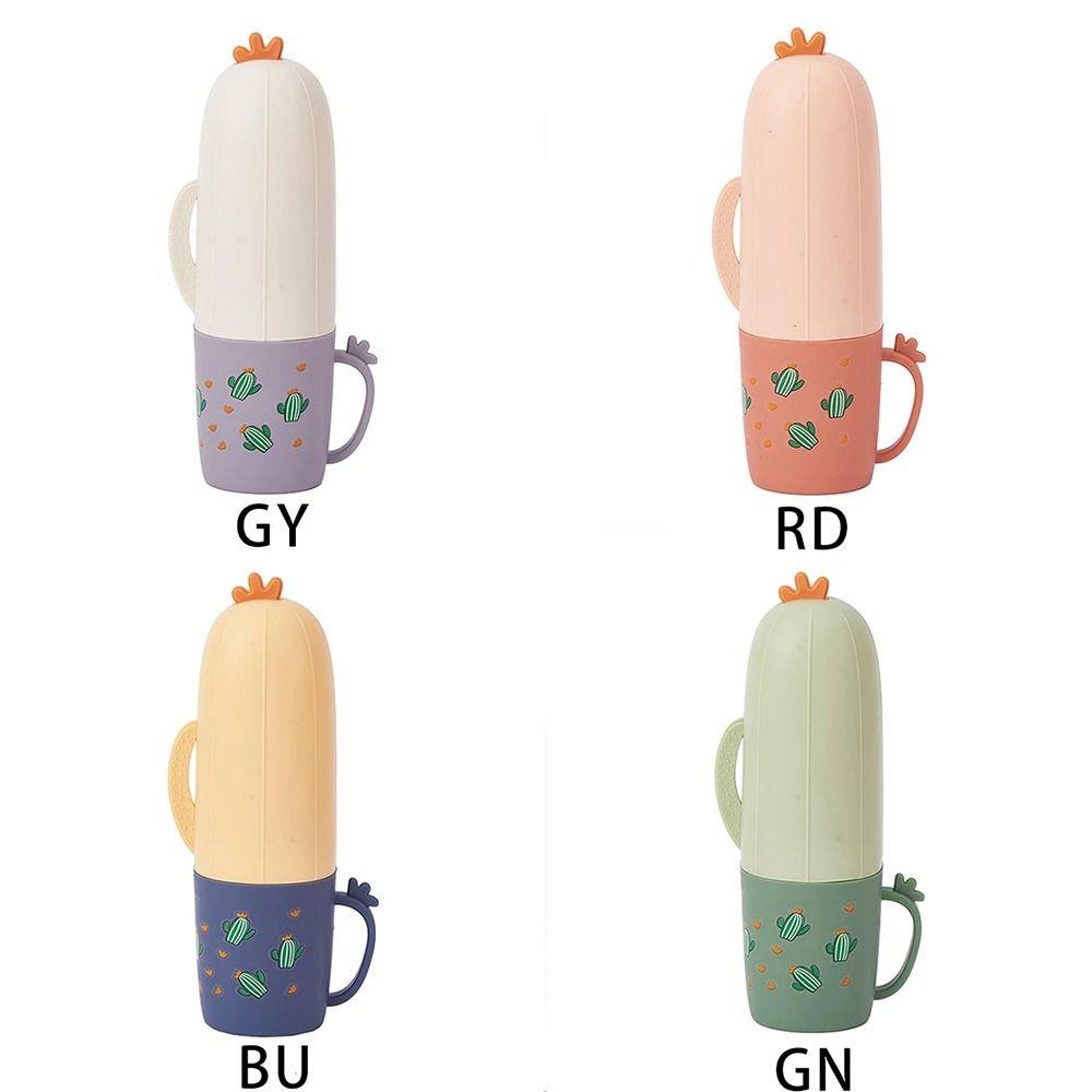 1Pcs Cute Cartoon Toothpaste Container Towel Storage Bathroom Toothbrush Cover  Travel