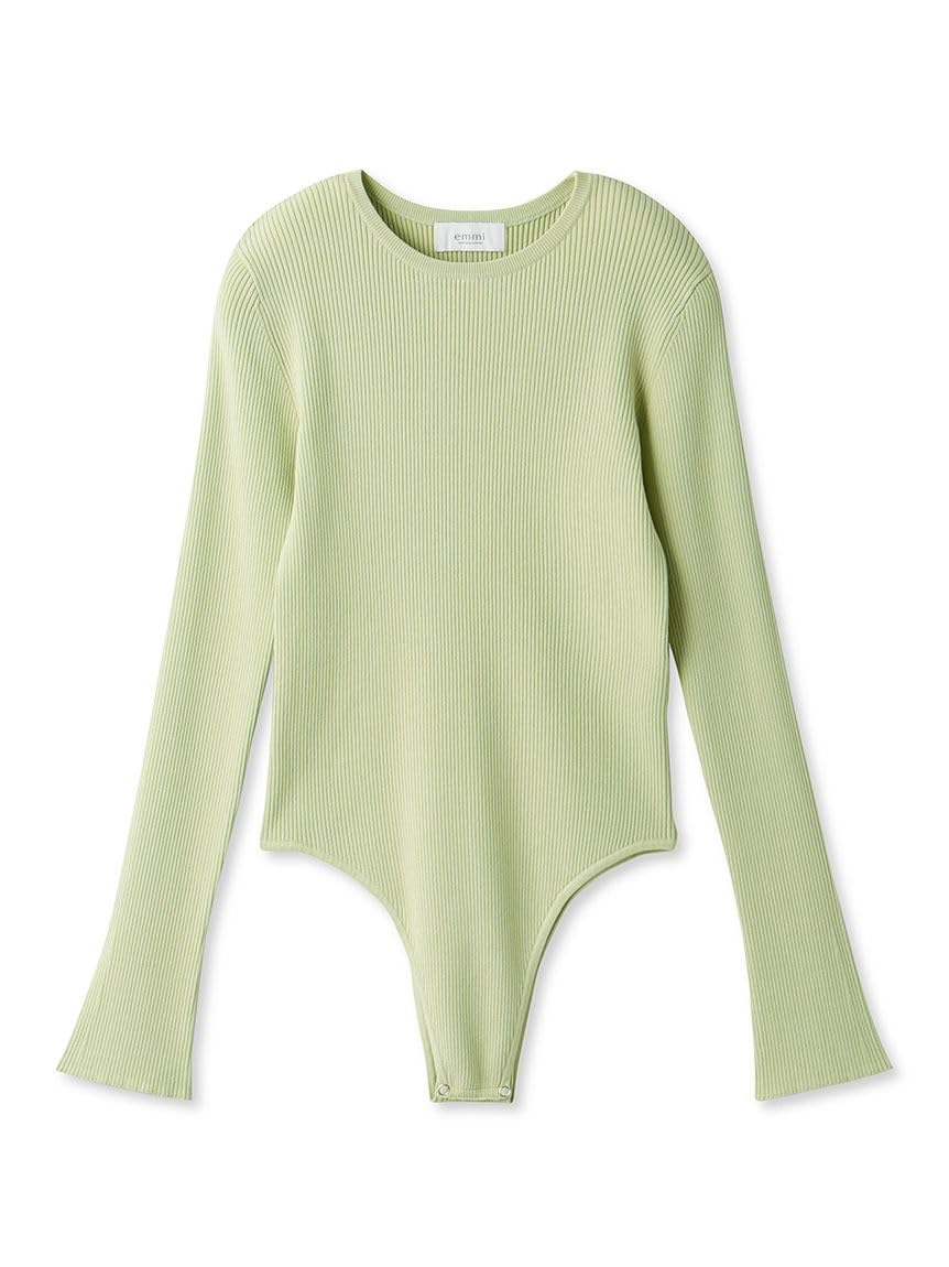 

Трикотажное боди с круглым вырезом [Эми]