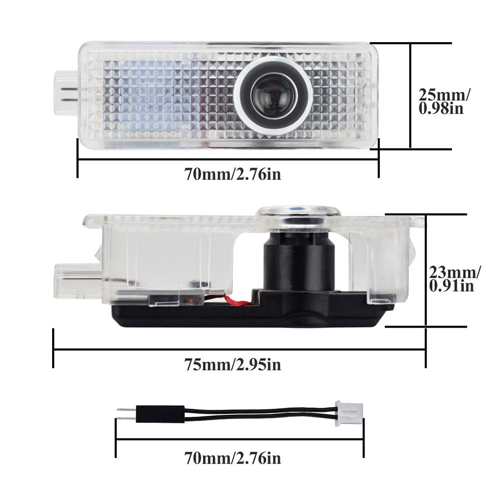 HD Ghost For Land Rover SVR Door Light 2pcs SVR Welcome Light SVR Door Light For Land Rover Car Styling Land Rover Shadow Lamp