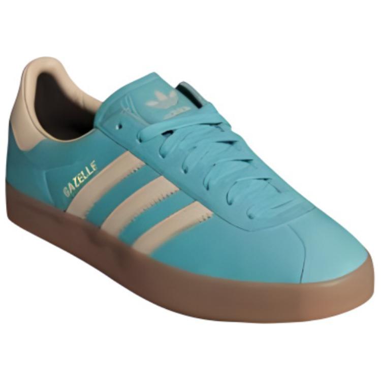 adidas Sneakers Unisex Gazelle 85 Easy Mint Crystal Sand Blu Gomma IE3435