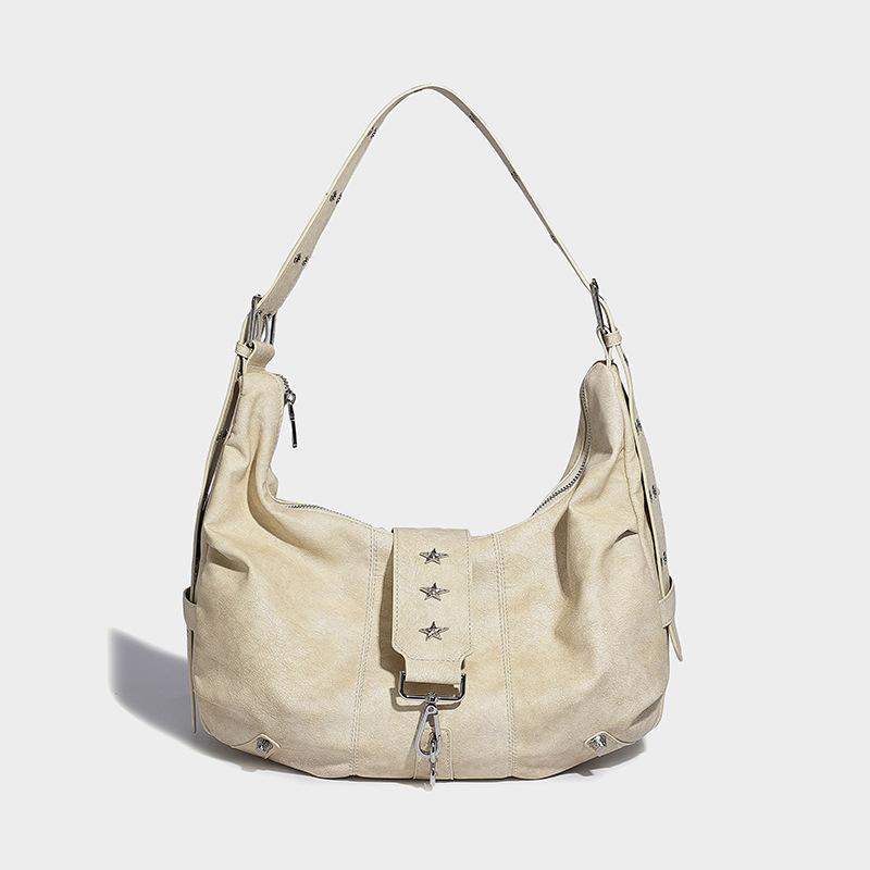 

Premium Lazy Wind Portable Tote Large Capacity Casual Fashion Commuter One Shoulder Underarm Dumpling Bag